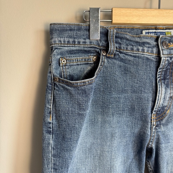 Old Navy Women's Vintage Y2K Denim Low-Waist Bootcut Jeans 10R Festival Rodeo - Picture 3 of 14
